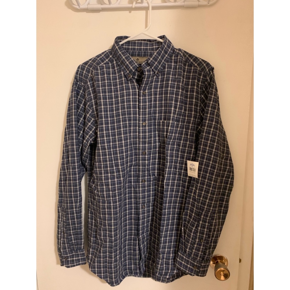 Men’s Plaid Cotton Shirt *Brand New*